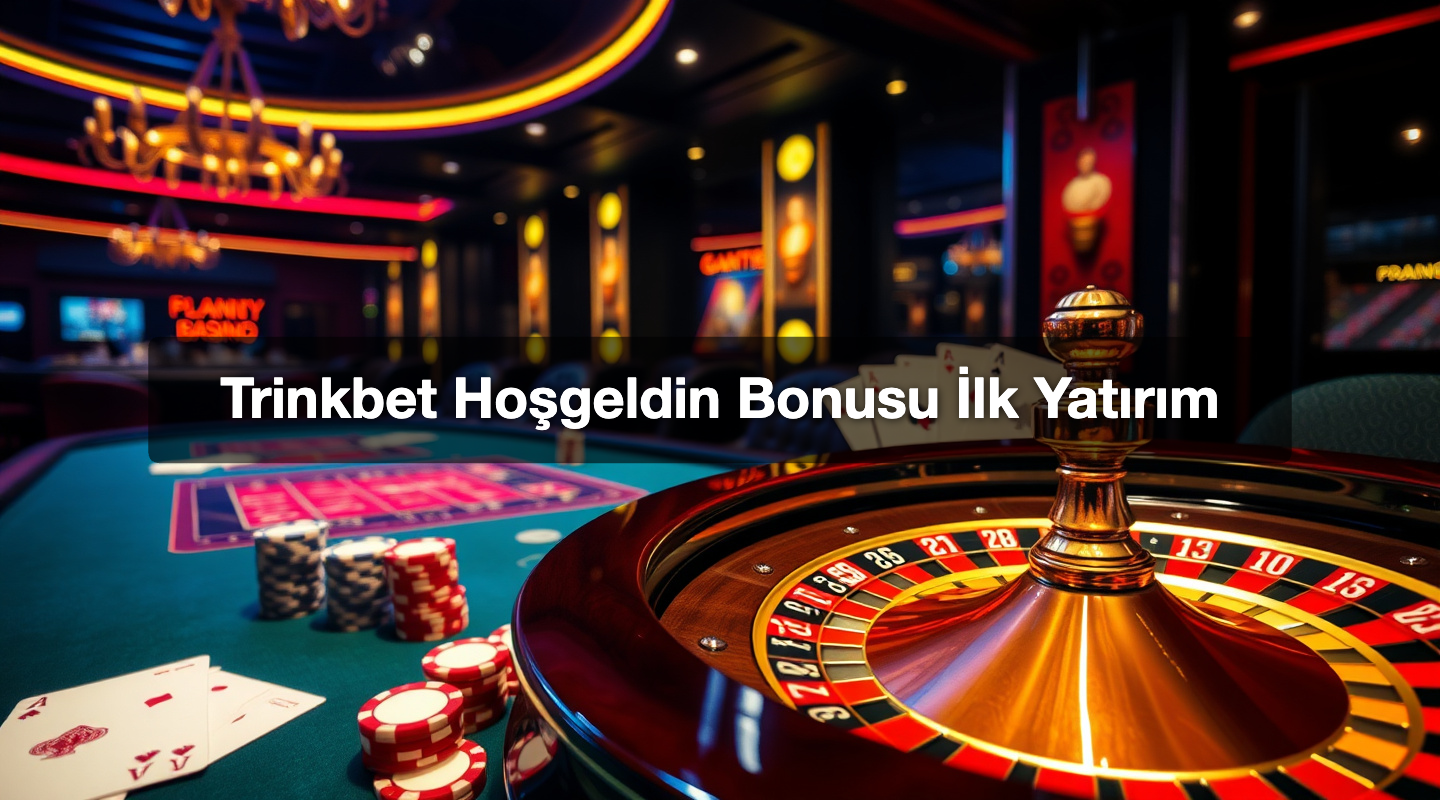 Trinkbet Hoşgeldin Bonusu İlk Yatırım